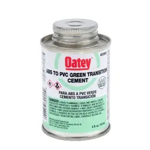 ABS to PVC Transition Green Cement - 4OZ