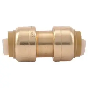 review - 1/2" x 1/2" Sharkbite Straight Coupling - Brass