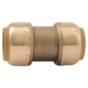 review - 3/8" x 3/8" Sharkbite Straight Coupling - Brass