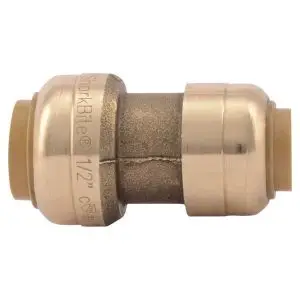 review - 3/8" x 1/2" Sharkbite Reducing Coupling - Brass