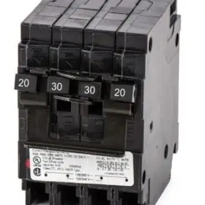 Siemens (2) 20A 1P - (1) 30A 2P