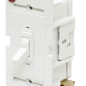 Self-Contained Non Gang Decorator Switch - White