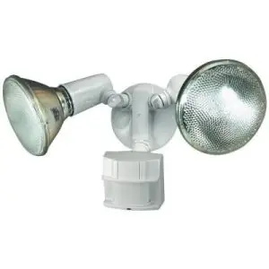 110 Degree Plastic Motion Light - White