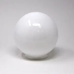6" Glass Globe - White