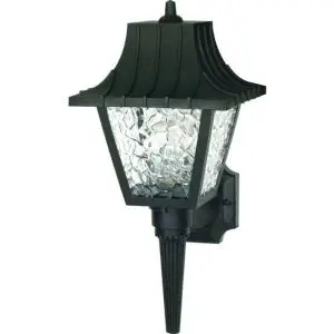 18" Wall Lantern Light - Black