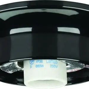 3 1/4" Fixture Holder - Black