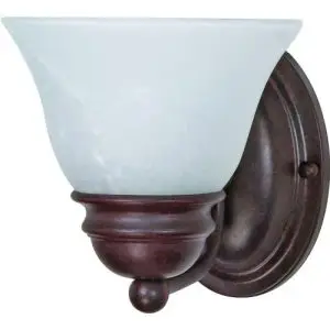 7" Vanity 1 Light - Old Bronze