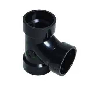 review - 1 1/2" ABS Hub x Hub x Hub Sanitary Tee
