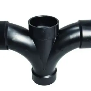 3" ABS Wye Double Tee (HxHxHxH)