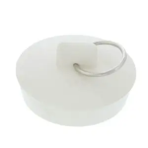 1 1/2" To 2" Rubber Stopper - White