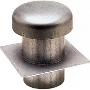 7" Diameter Roof Cap for Flat Roof