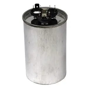 370V Round Capacitor 50/7.5 MFD - Metal