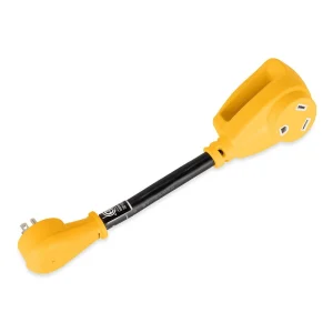 12" Dogbone Adapter - 15AMP M / 30AMP F