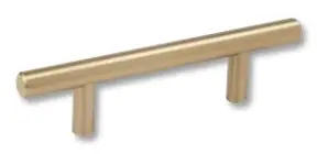 3" Bar Pull - Polished Brass