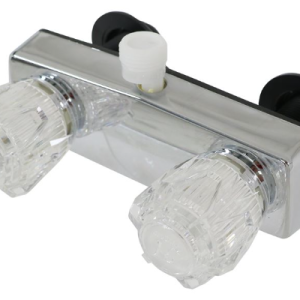 4" Shower Valve Vacuum Breaker Boxed - Plastic Underbody, Plastic Stems - Chrome