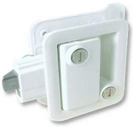 Travel Trailer Lock - WHITE