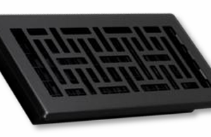Oriental Register 4 X 10 - Black