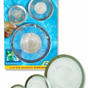 Sink & Shower Strainers (3PK)