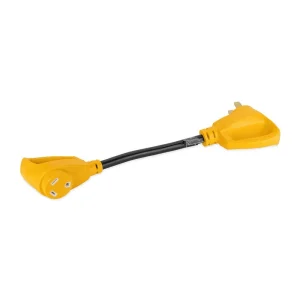18" Dogbone Adapter - 30 AMP M TO 50 AMP F
