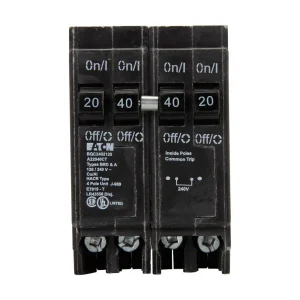 Eaton Quad Breaker, 4 Pole 40/20/20/40