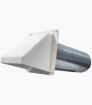 Dryer Vent Hood - White