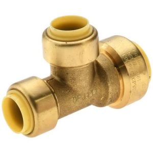 3/4"x1/2"x1/2" Tee-Brass