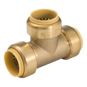 3/4" Tee-Brass