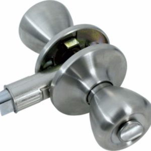 Privacy Brushed Nickel Interior Doorknob